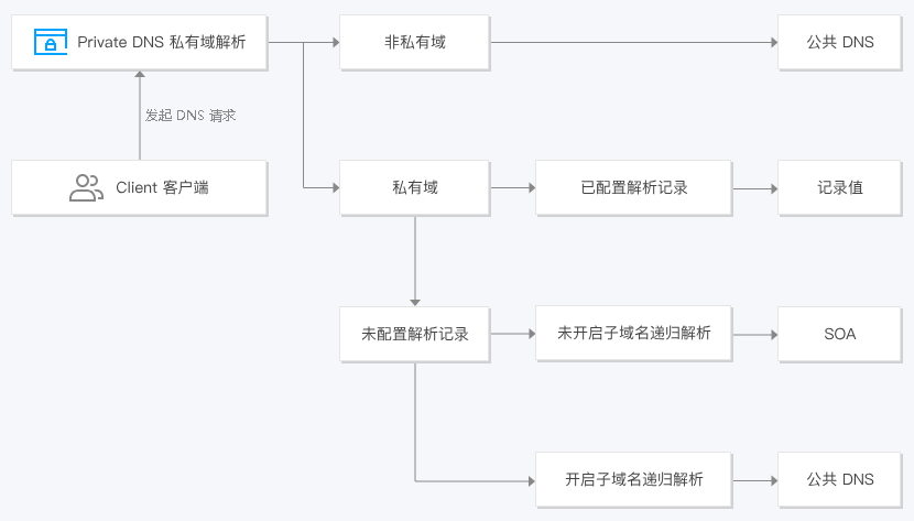 磐安私有域解析 Private DNS